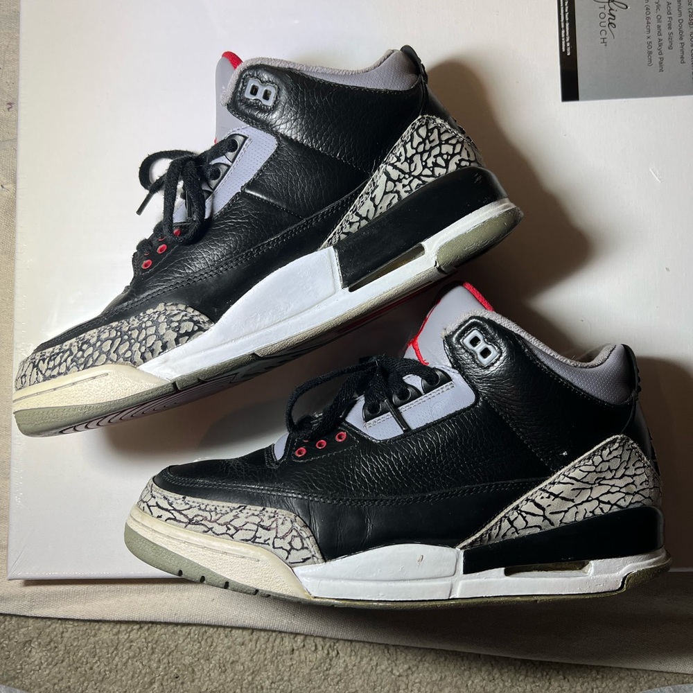 Jordan 3 “Black Cement” Size 10